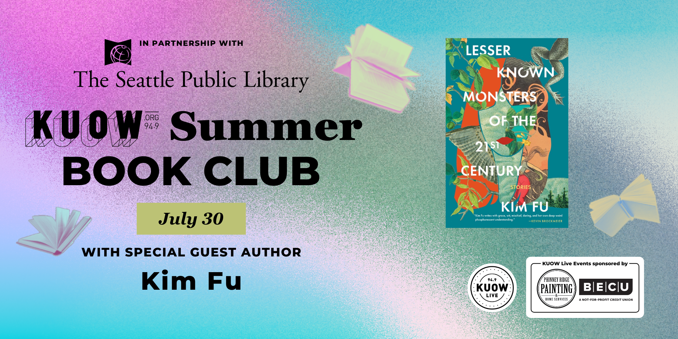 Kuow Book Club Summer Series 2025 Eventbrite 2160x1080 July