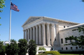 caption: The U.S. Supreme Court hears argument Tuesday in yet another gun-rights case.