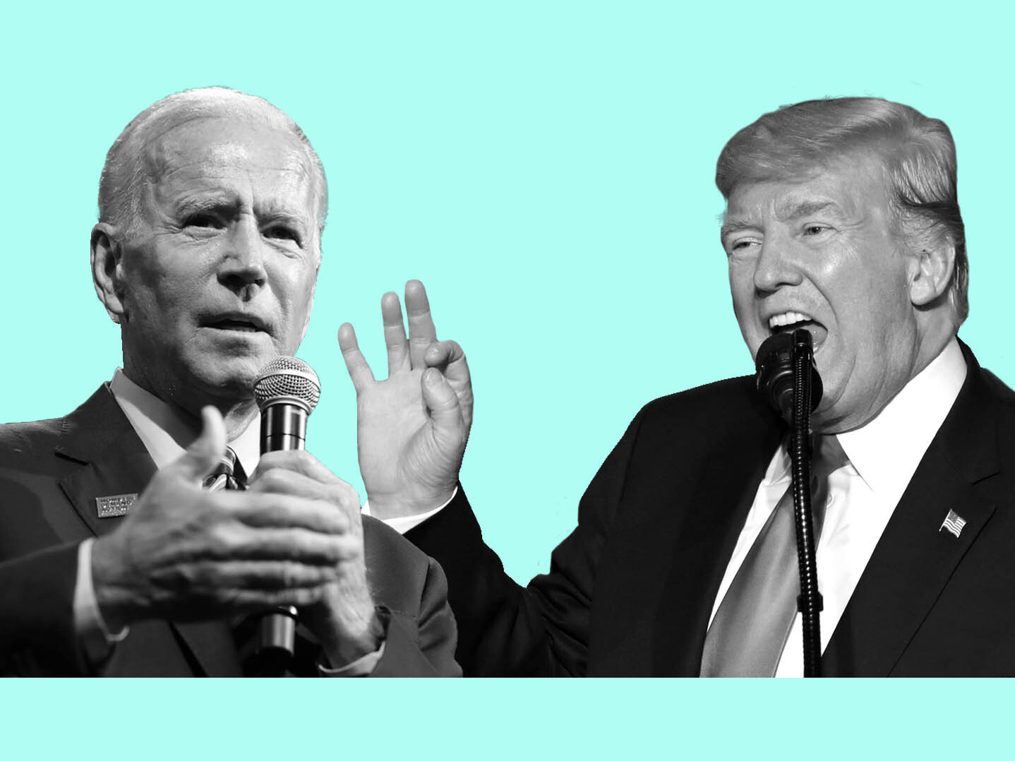 caption: Democratic presidential nominee Joe Biden and President Trump will have their final debate on Thursday.