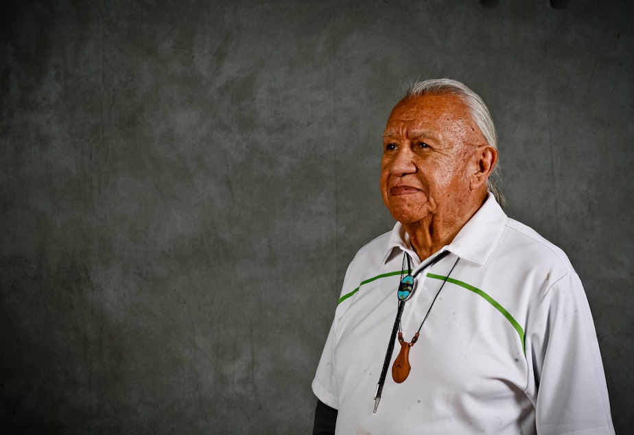caption: Billy Frank, Jr., a veteran of the fish wars, died at the age of 83, leaving a lasting legacy for tribal rights and the Northwest environment.