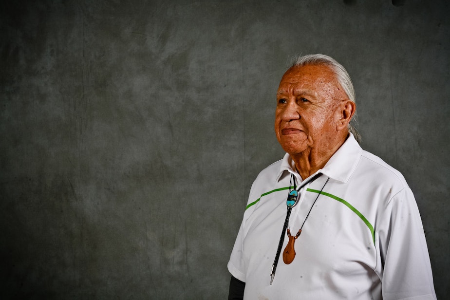 caption: Billy Frank, Jr., a veteran of the fish wars, died at the age of 83, leaving a lasting legacy for tribal rights and the Northwest environment.