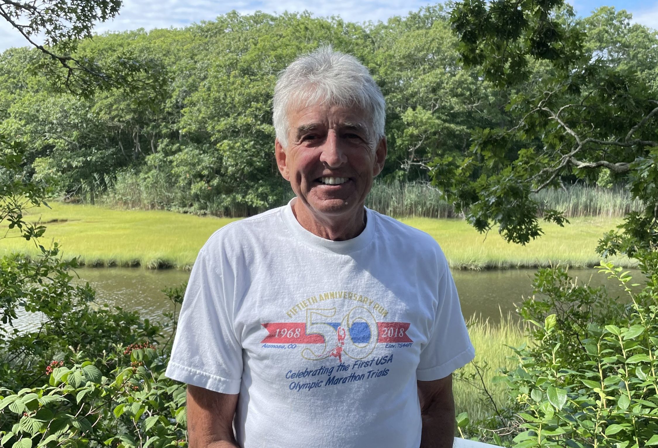 caption: Frank Shorter was the first American winner of the Olympic Marathon since 1908. No man from the United States has won it since. (Alex Ashlock)