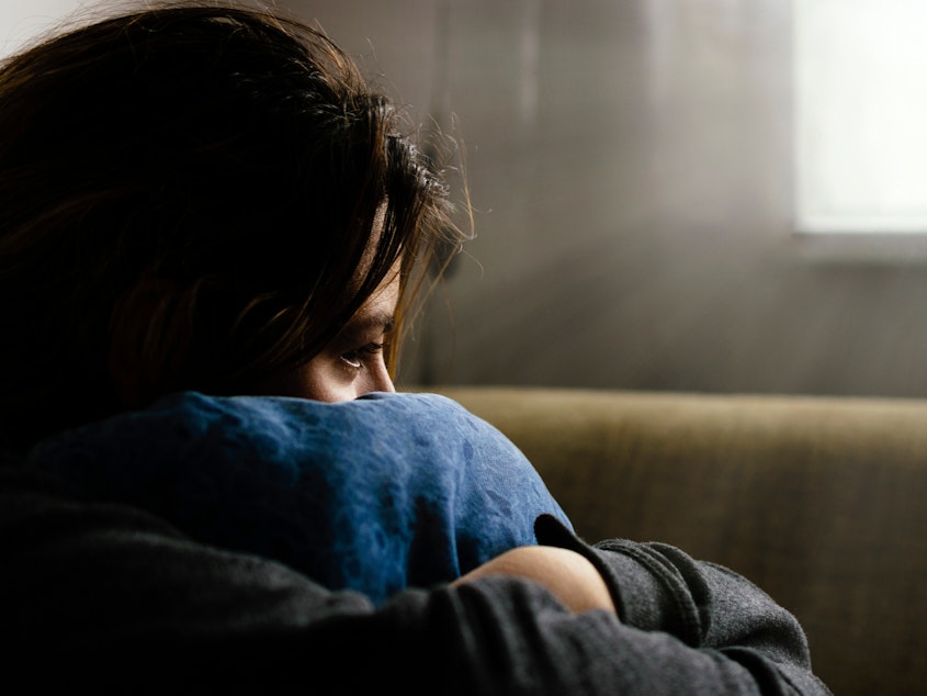 caption: Almost 60% of teen girls in the U.S. had depressive symptoms in the past year, according to new survey data published by the Centers for Disease Control and Prevention. And nearly 1 in 3 said they'd seriously considered suicide.