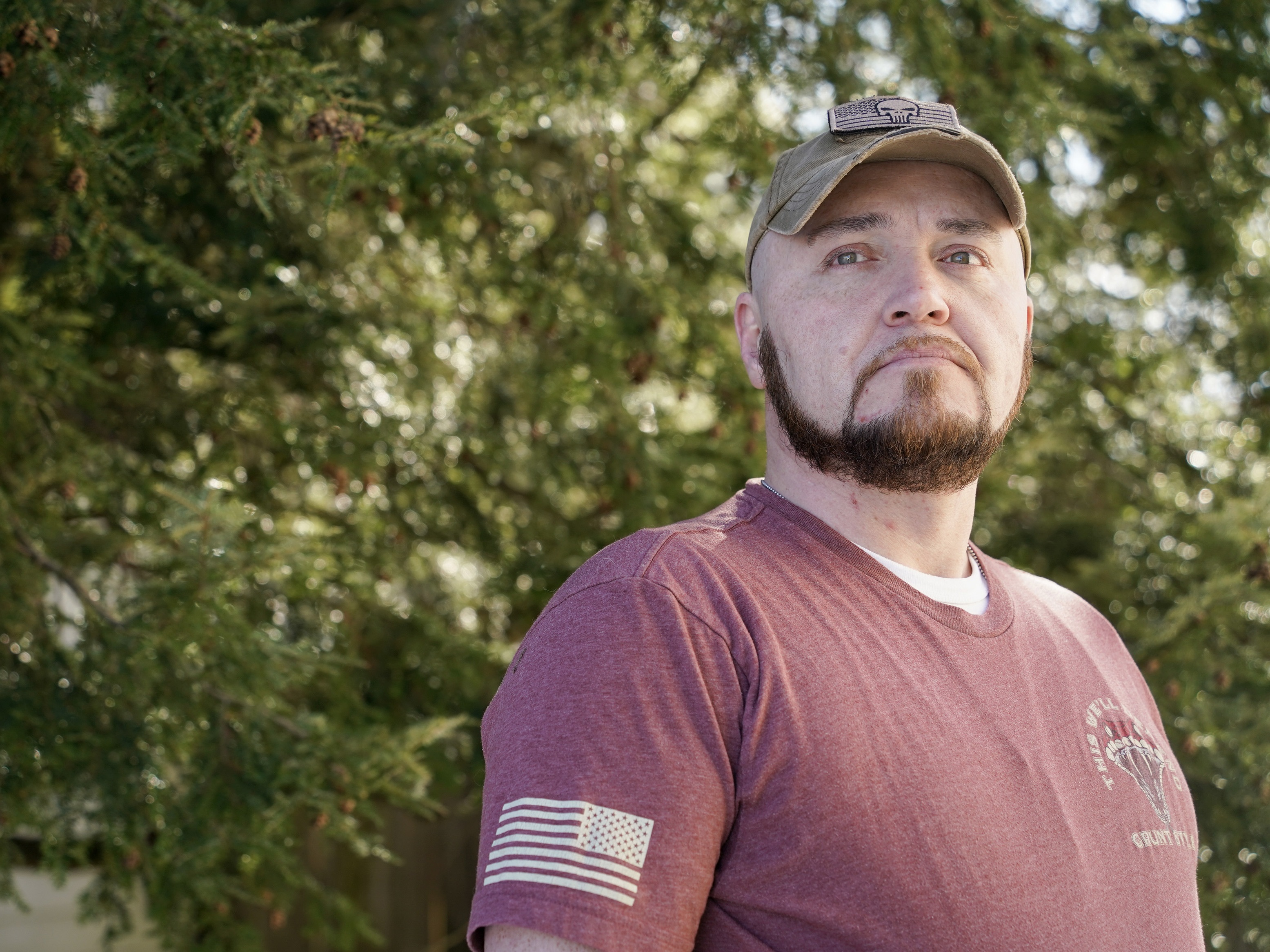 caption: Iraq war veteran Kevin Conlon is among tens of thousands of veterans left facing foreclosure because of a debacle in the VA home loan program. 
