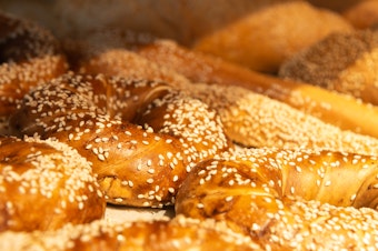 caption: An estimated 1.6 million people in the U.S. are allergic to sesame seeds and flour.