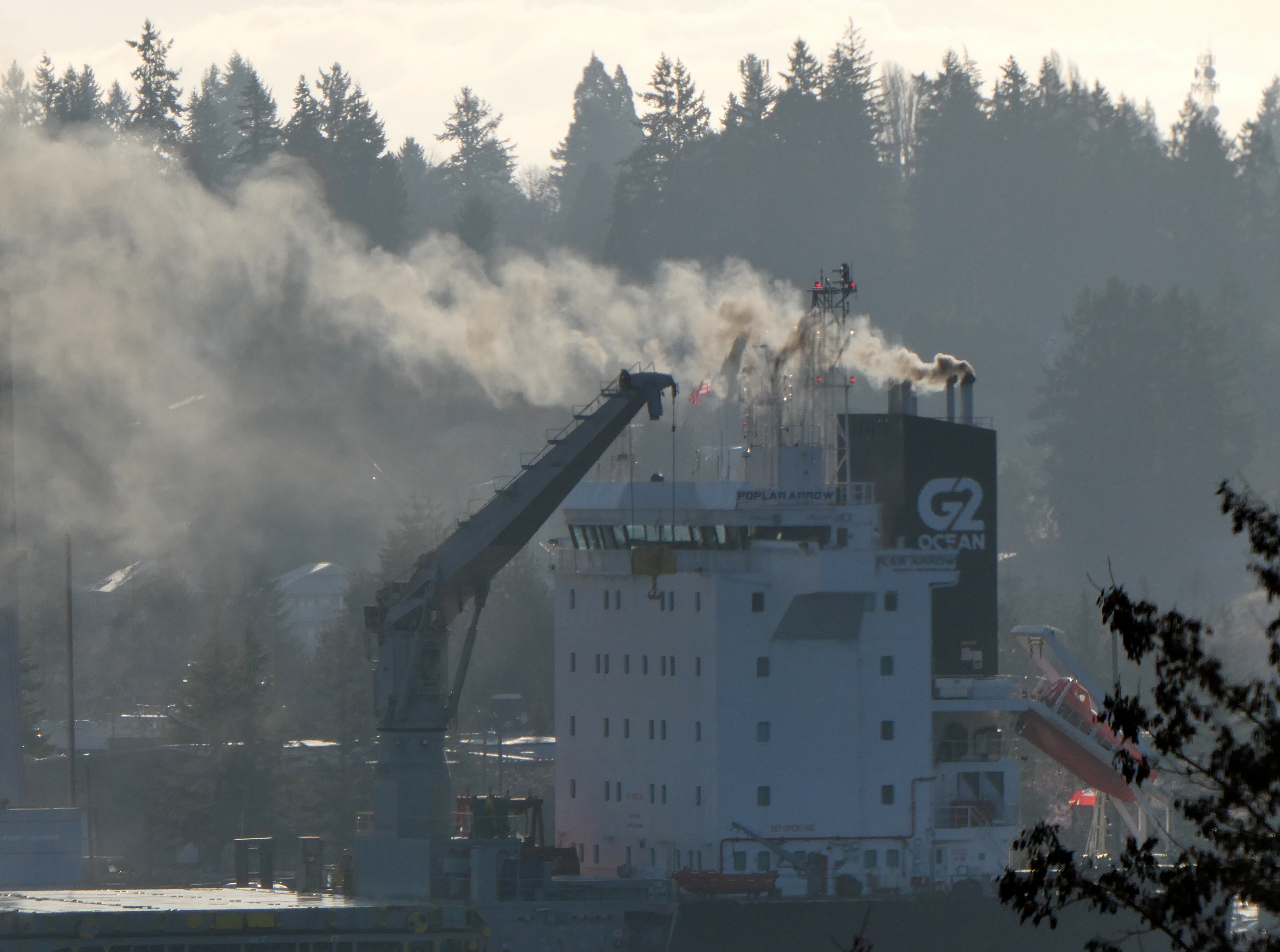 caption: The Washington and Alaska legislatures and Canadian government are navigating through how to respond to calls to reduce pollution from ocean-going ships. 