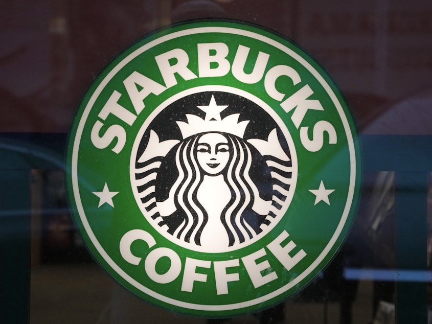 caption: Jurors in a federal court in New Jersey awarded $25.6 million to a former regional Starbucks manager who alleged that she and other white employees were unfairly punished by the coffee chain after the high-profile 2018 arrests of two Black men at one of the chain's Philadelphia locations.