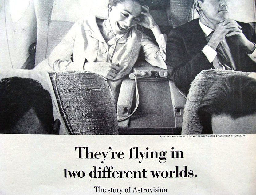 caption: Which world would you rather be flying in? (The Astrovision one, clearly.)