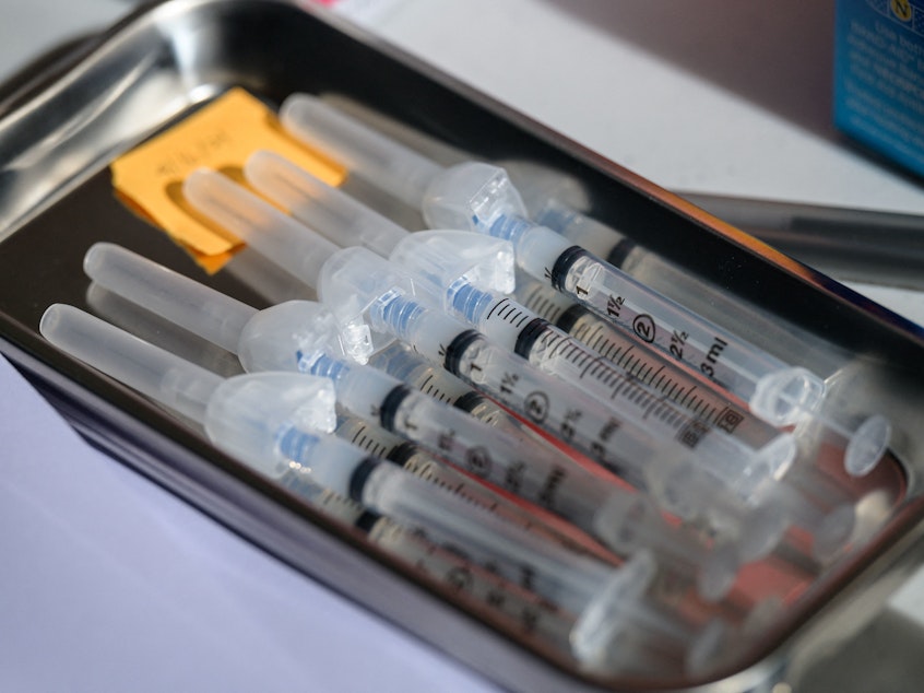 caption: Mixing different kinds of COVID-19 vaccines might help boost immune responses, but the idea has been slow to catch on.