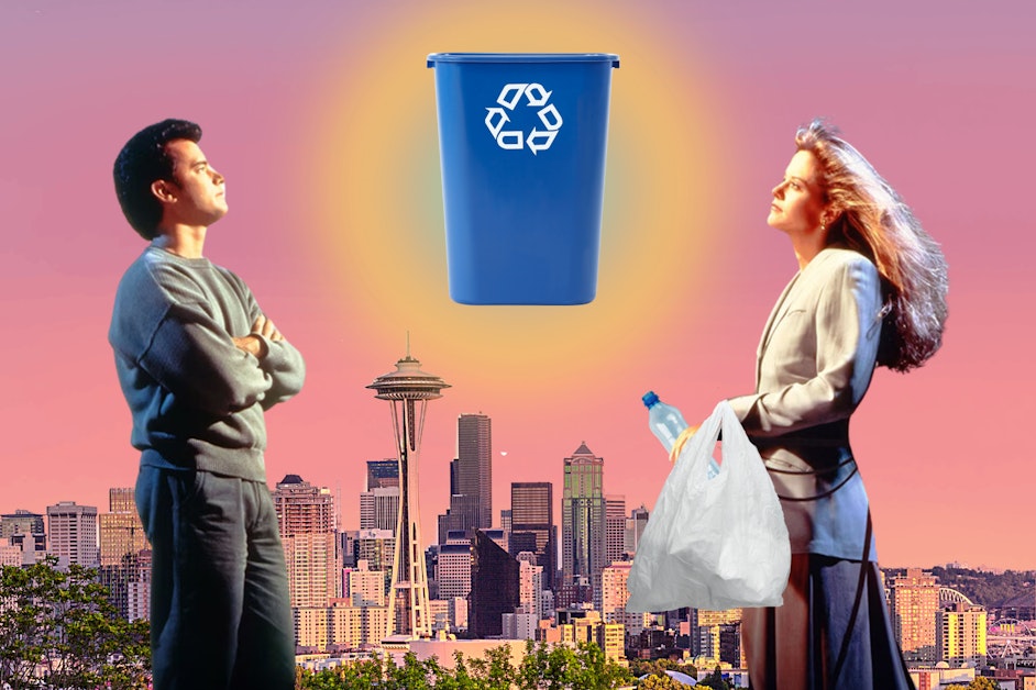 在西雅图的爱与回收：你的恋情能否经受住蓝色垃圾箱的考验？