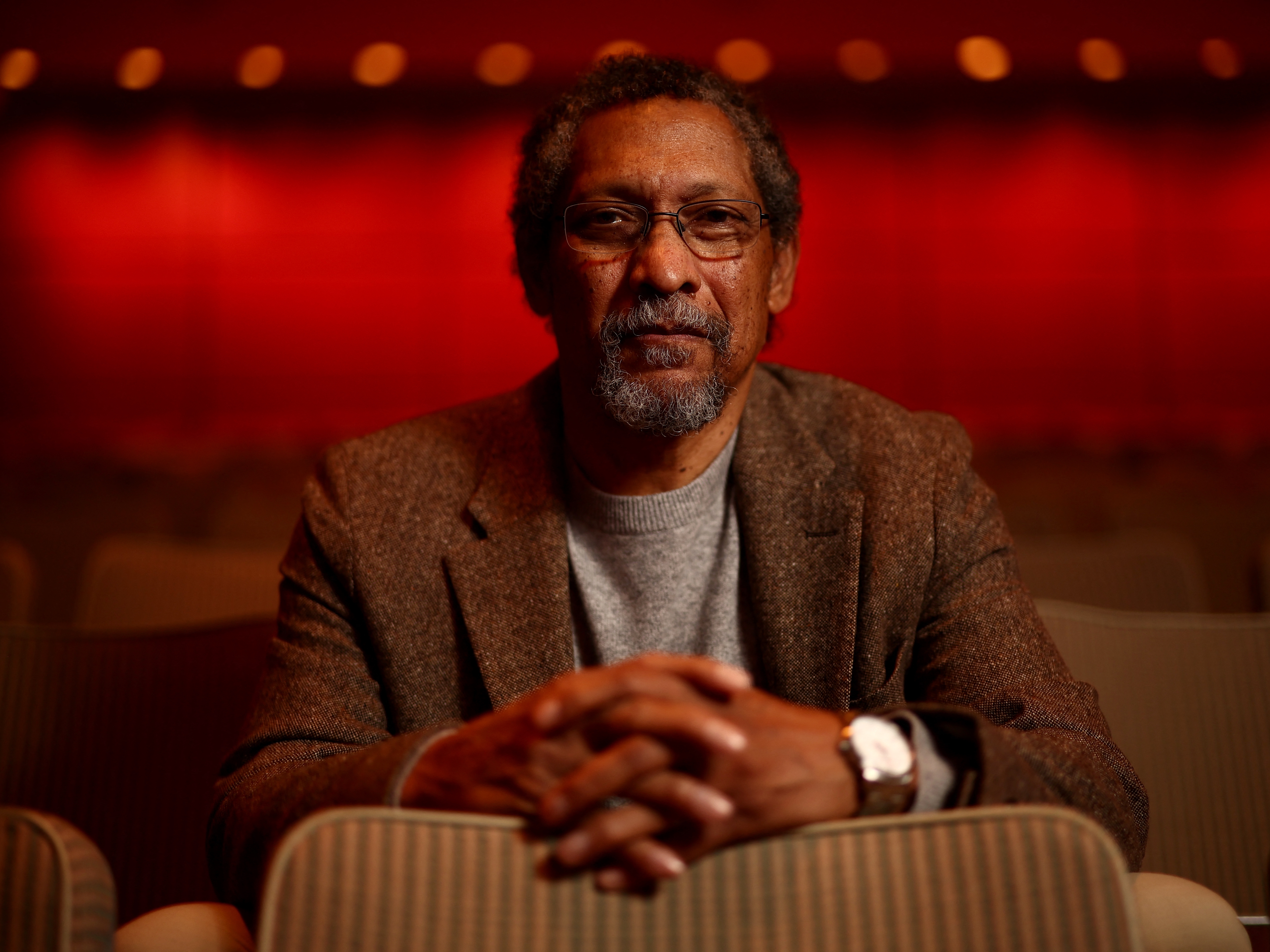 caption: Percival Everett has won the Pulitzer Prize for fiction for his novel <em>James.</em>