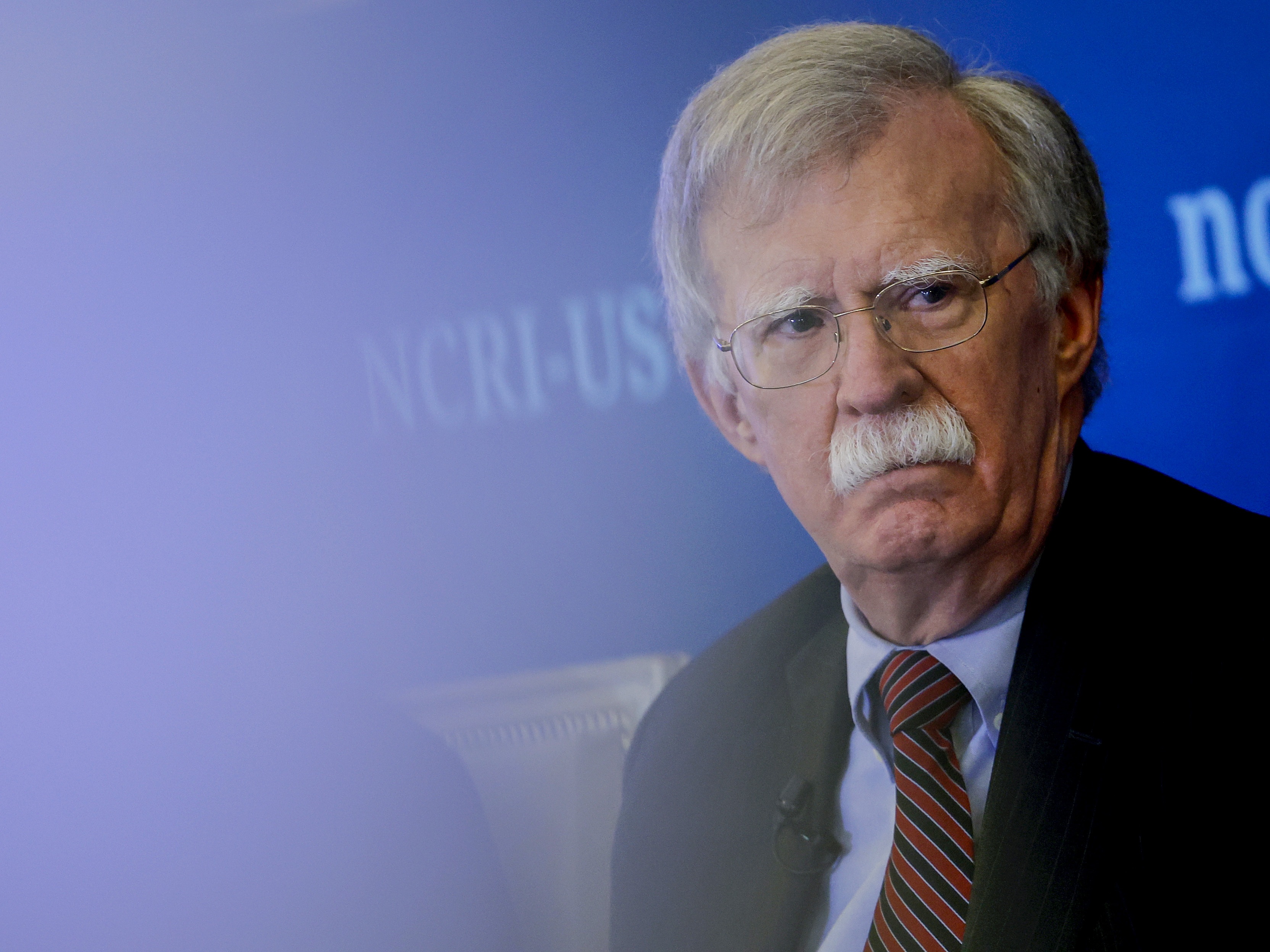 caption: Former national security adviser John Bolton sees Greenland as an issue of "critical importance" to U.S. security.