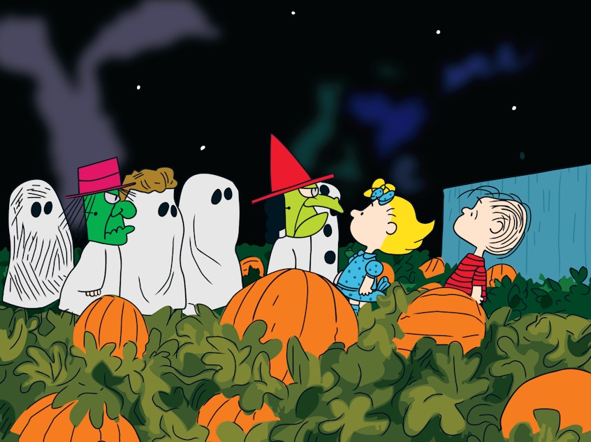 caption: "It's the Great Pumpkin, Charlie Brown" streams for free on Apple TV+ on Friday, October 28 to Monday, October 31.