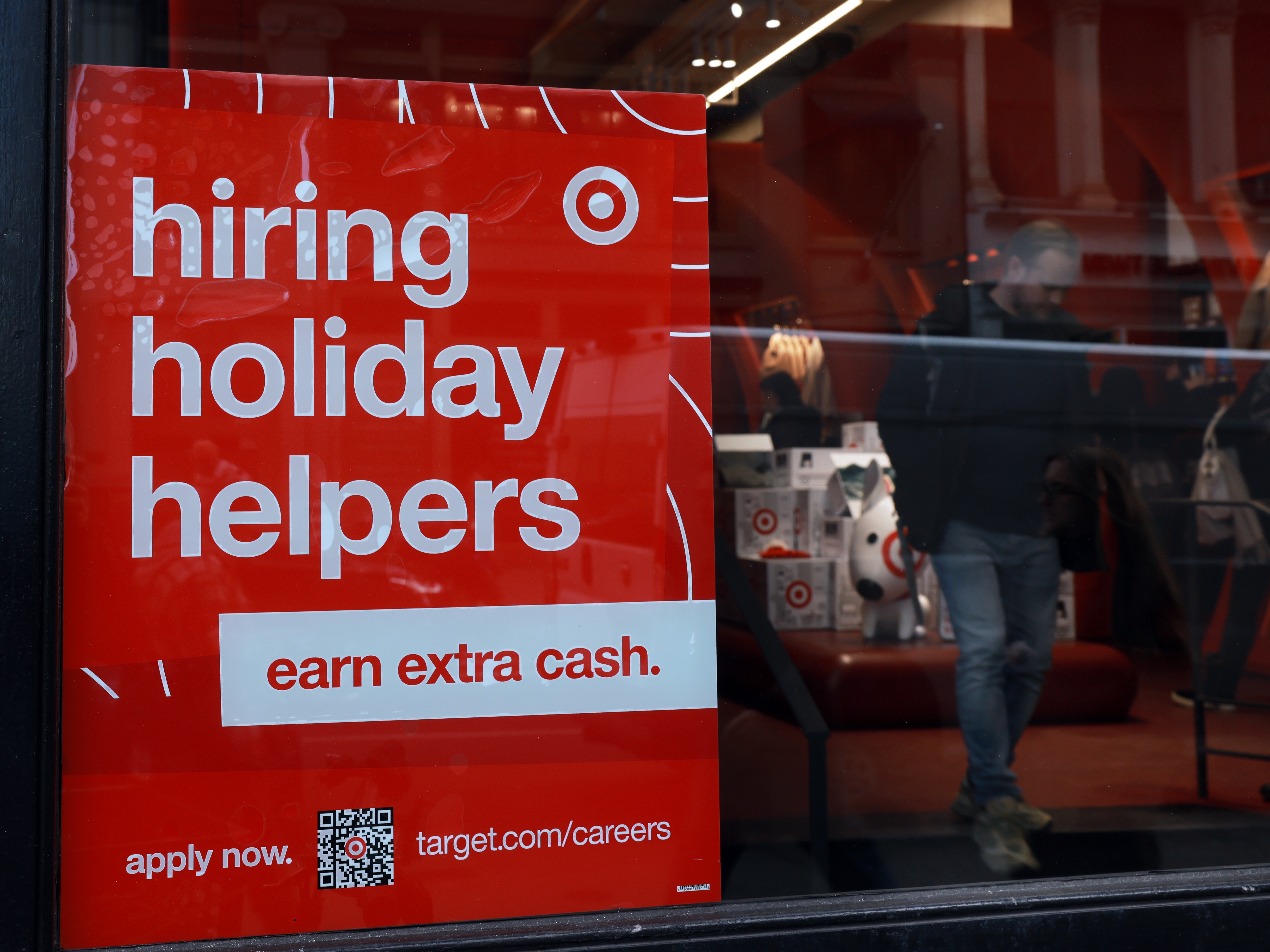 caption: U.S. employers added 50,000 jobs last month, as the unemployment rate fell to 4.4%. Retailers cut jobs in December, despite the busy holiday shopping season.