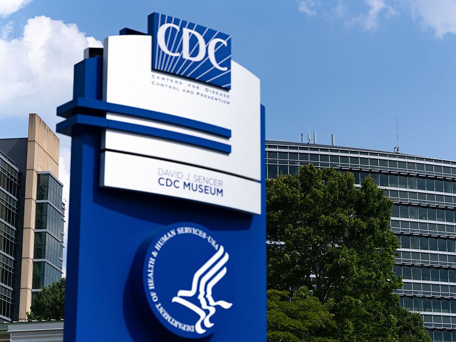 caption: The Centers for Disease Control and Prevention headquarters in Atlanta, Georgia.