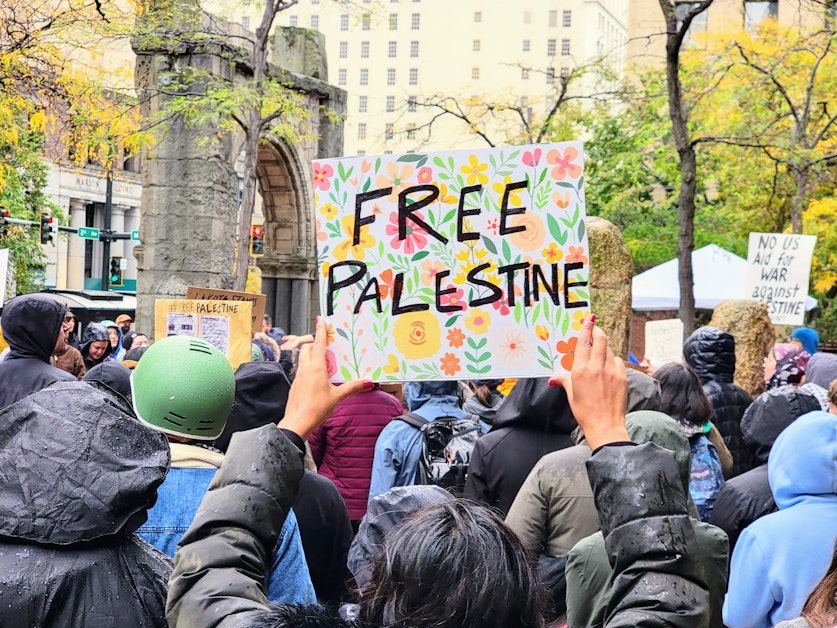 数百名犹太活动家在西雅图要求加沙停火