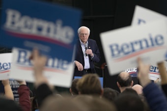 caption: After big Democratic primary losses, Bernie Sanders listed issues he'd like Joe Biden to address at their one-on-one debate on Sunday.