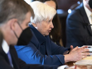 caption: Treasury Secretary Janet Yellen says the Biden administration has plans to help the economy absorb supply shocks.