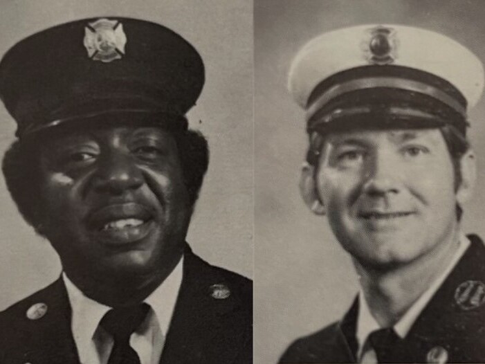 caption: Portraits of Eugene (Eddie) Coleman and Ronald Osborne.