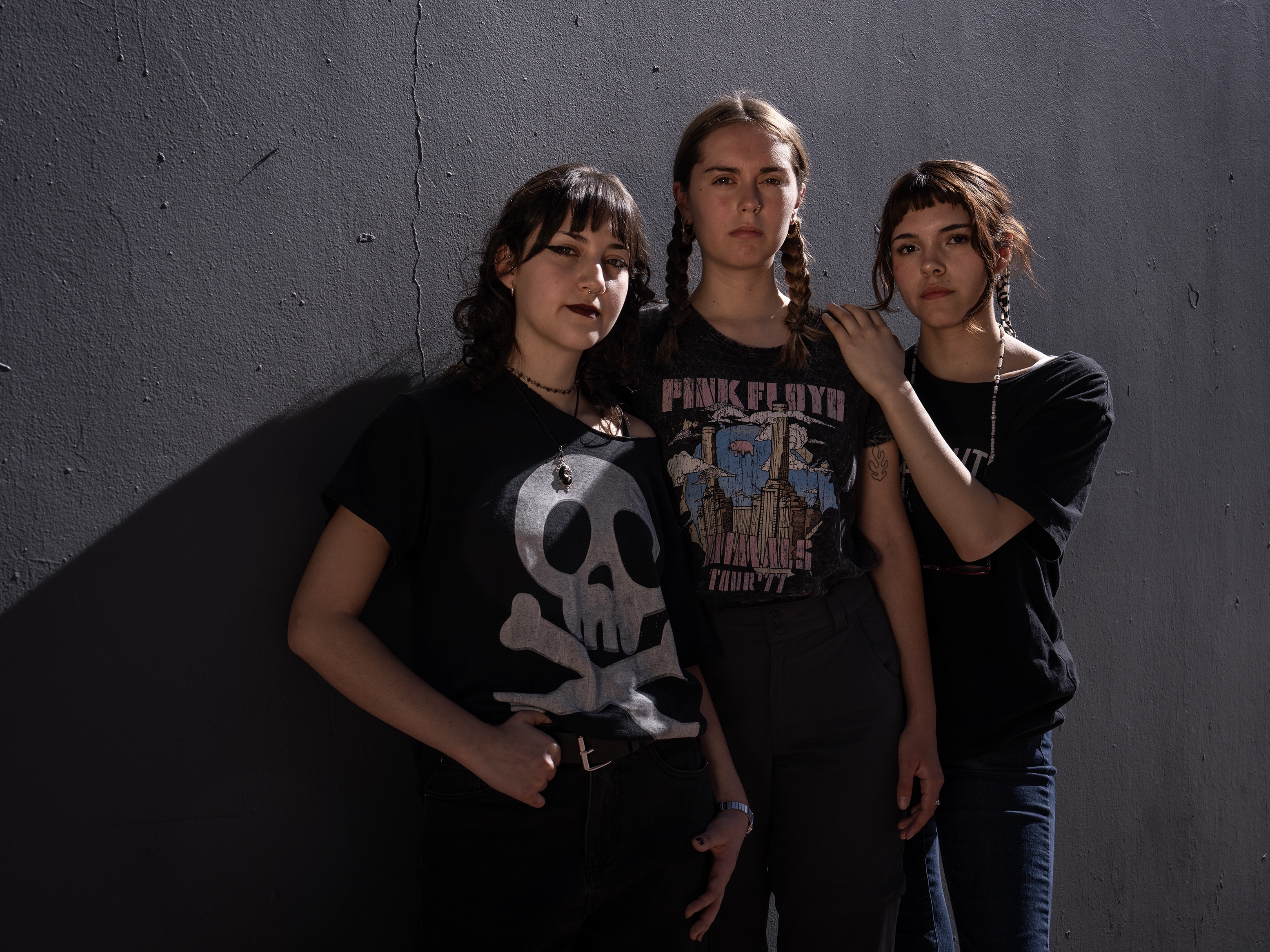 caption: Macarena Lagos, 19, Florencia Contreras, 23, and Mariana Sanhueza, 21, are design students at the Catholic University in Santiago, Chile. All three voiced strong reservations about having children. They worry that motherhood would limit their freedom and choices.