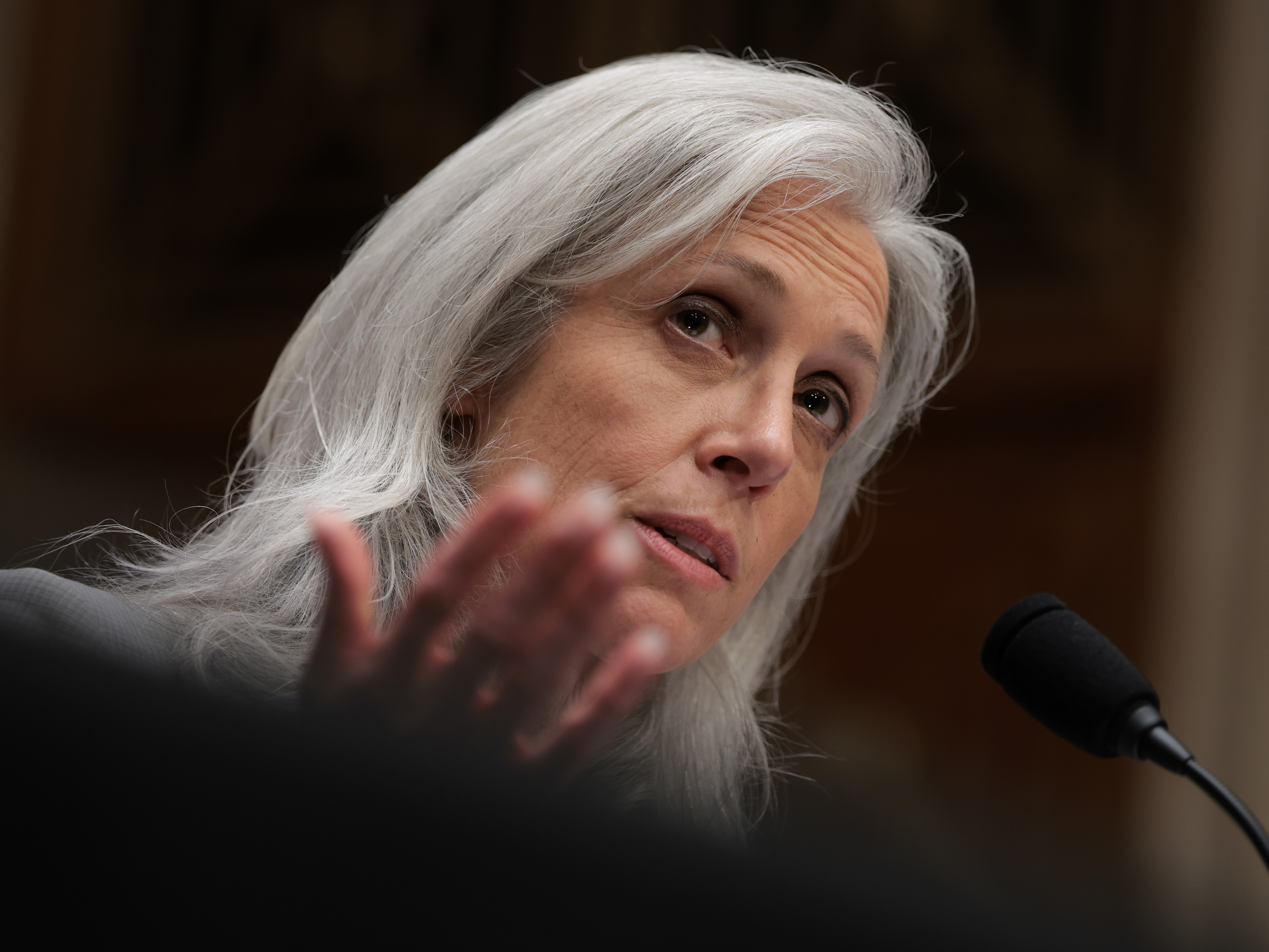 caption: The Senate confirmed Susan Monarez as the new director of the Centers for Disease Control and Prevention.