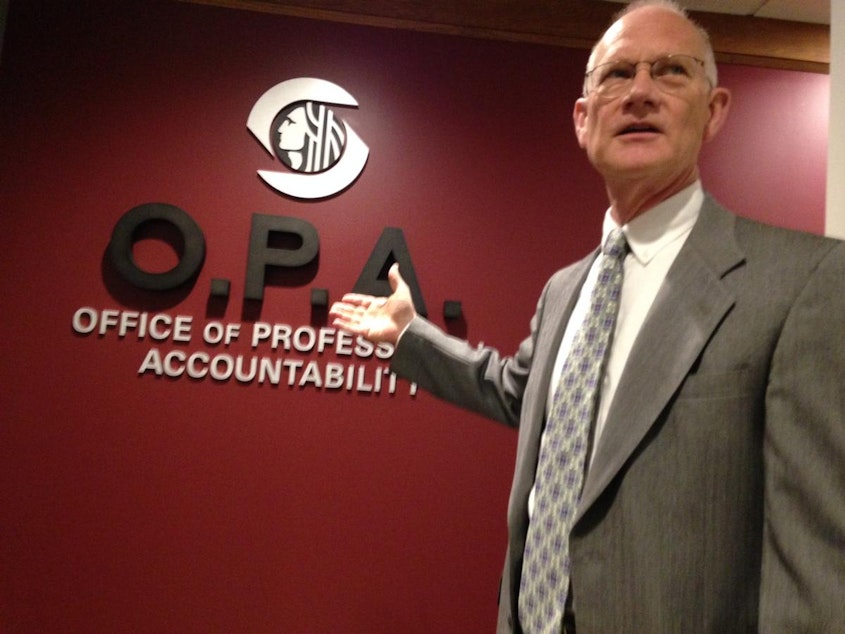 caption: OPA Director Pierce Murphy says police oversight needs more independence.