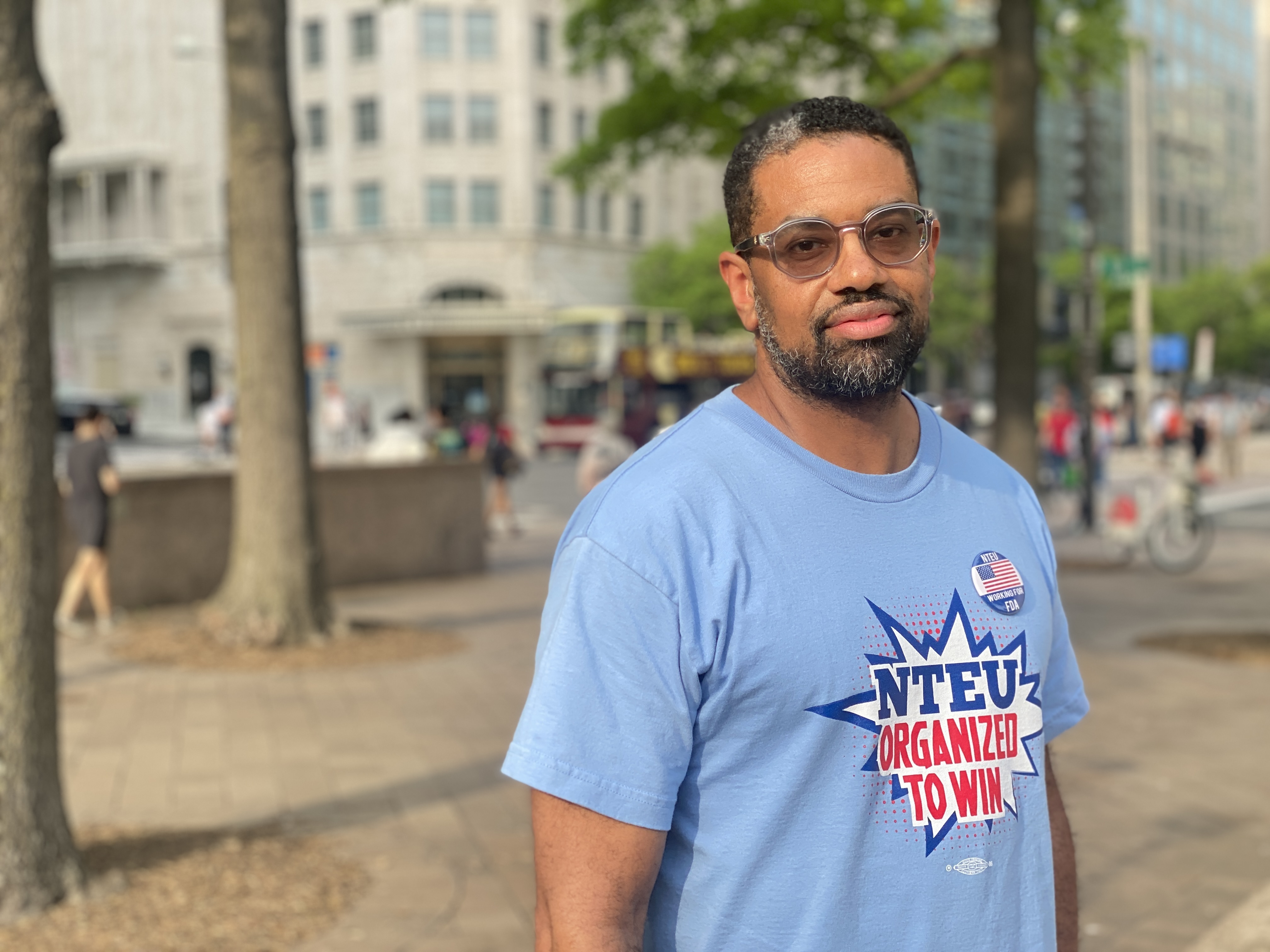 caption: Anthony Lee is president of NTEU Chapter 282, the union representing close to 9,000 employees at the Food and Drug Administration.