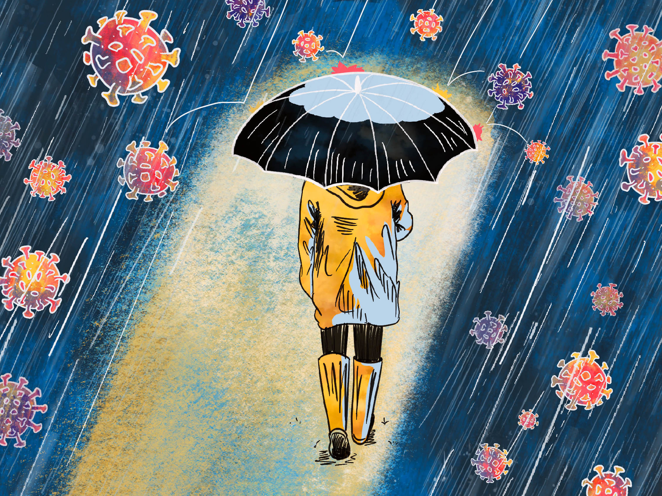 caption: Do some people have built-in protection against a COVID infection?