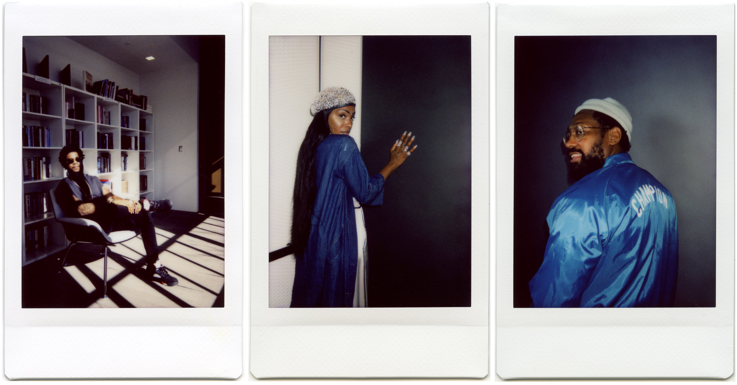 caption: Left to right: Big K.R.I.T., DAWN, PJ Morton.
