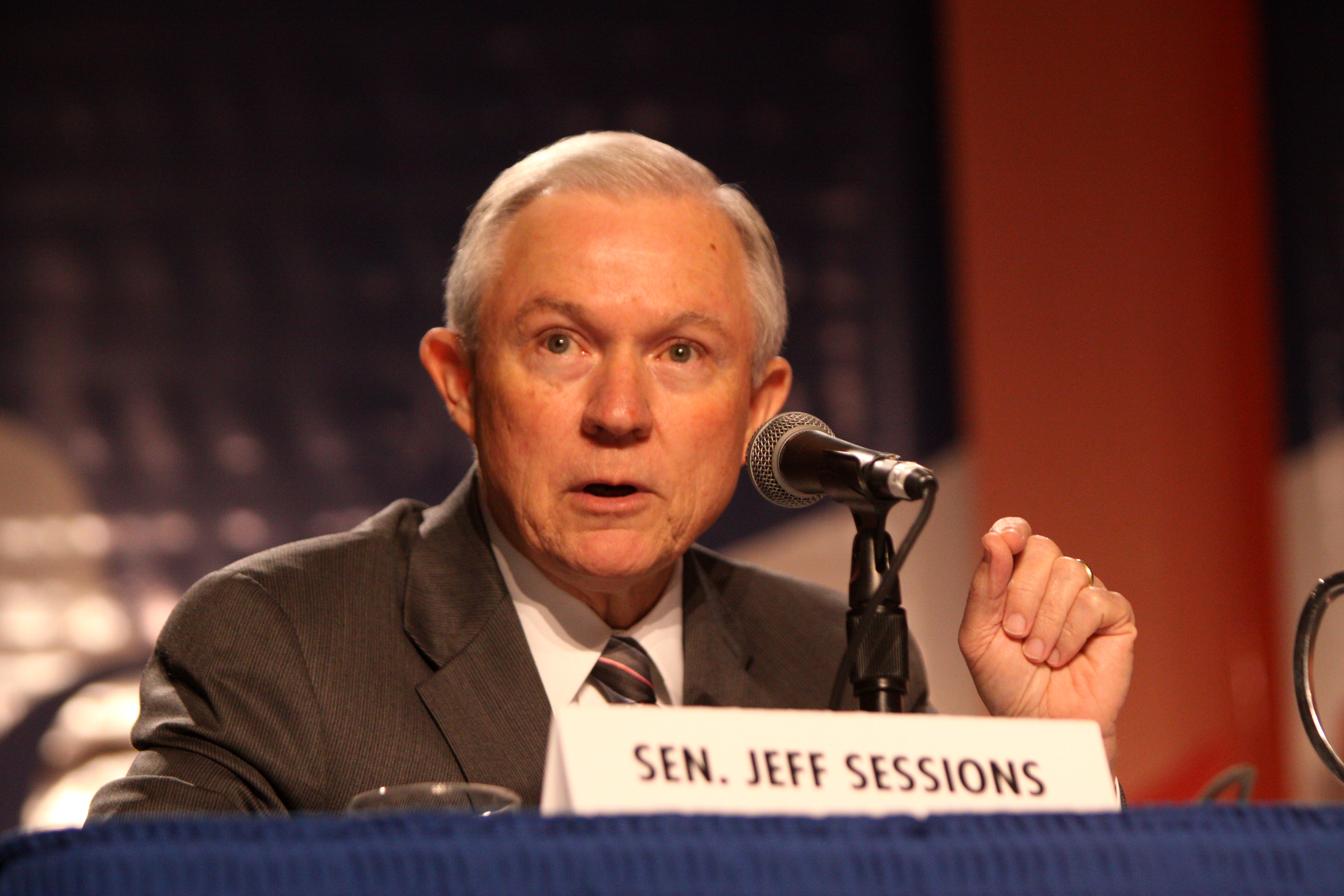 caption: Senator Jeff Sessions.