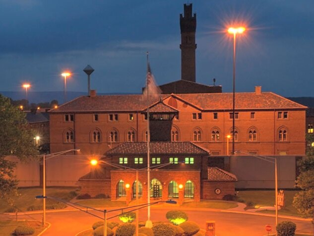 caption:  Lewisburg federal penitentiary in central Pennsylvania.