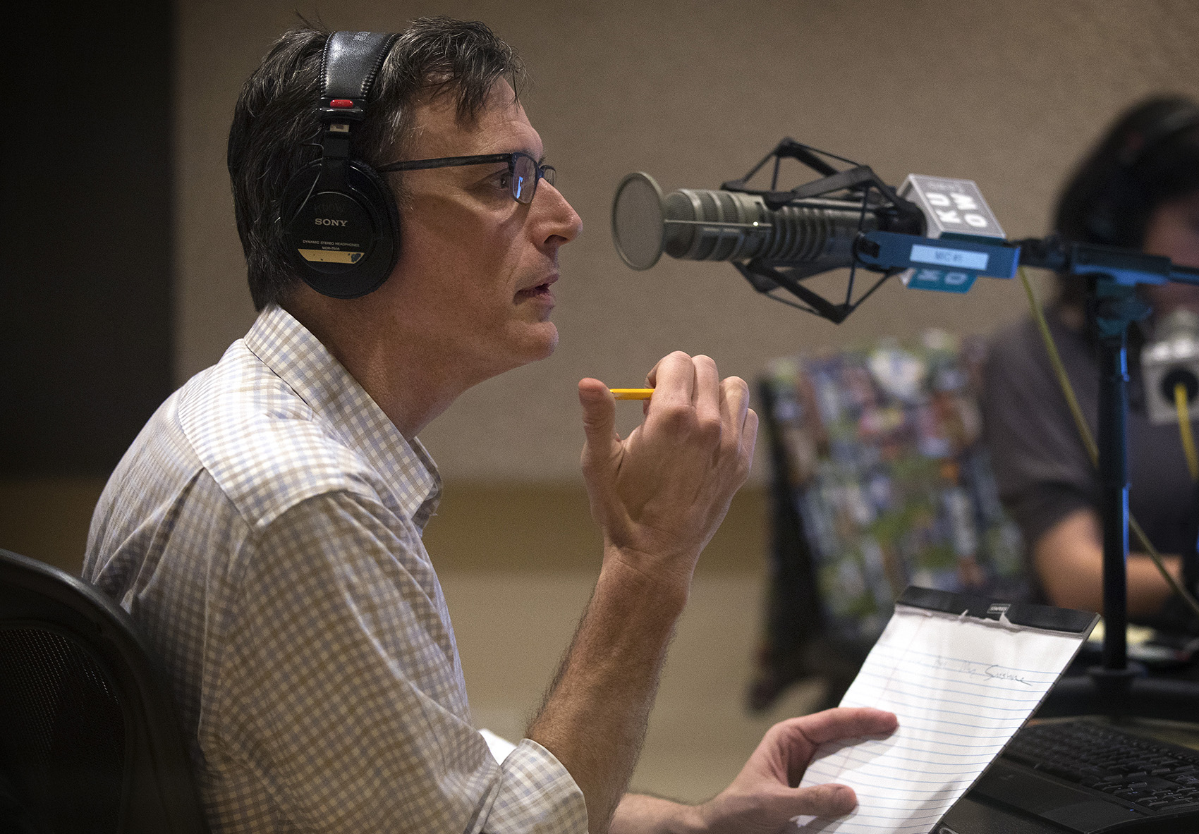 caption: KUOW's Bill Radke