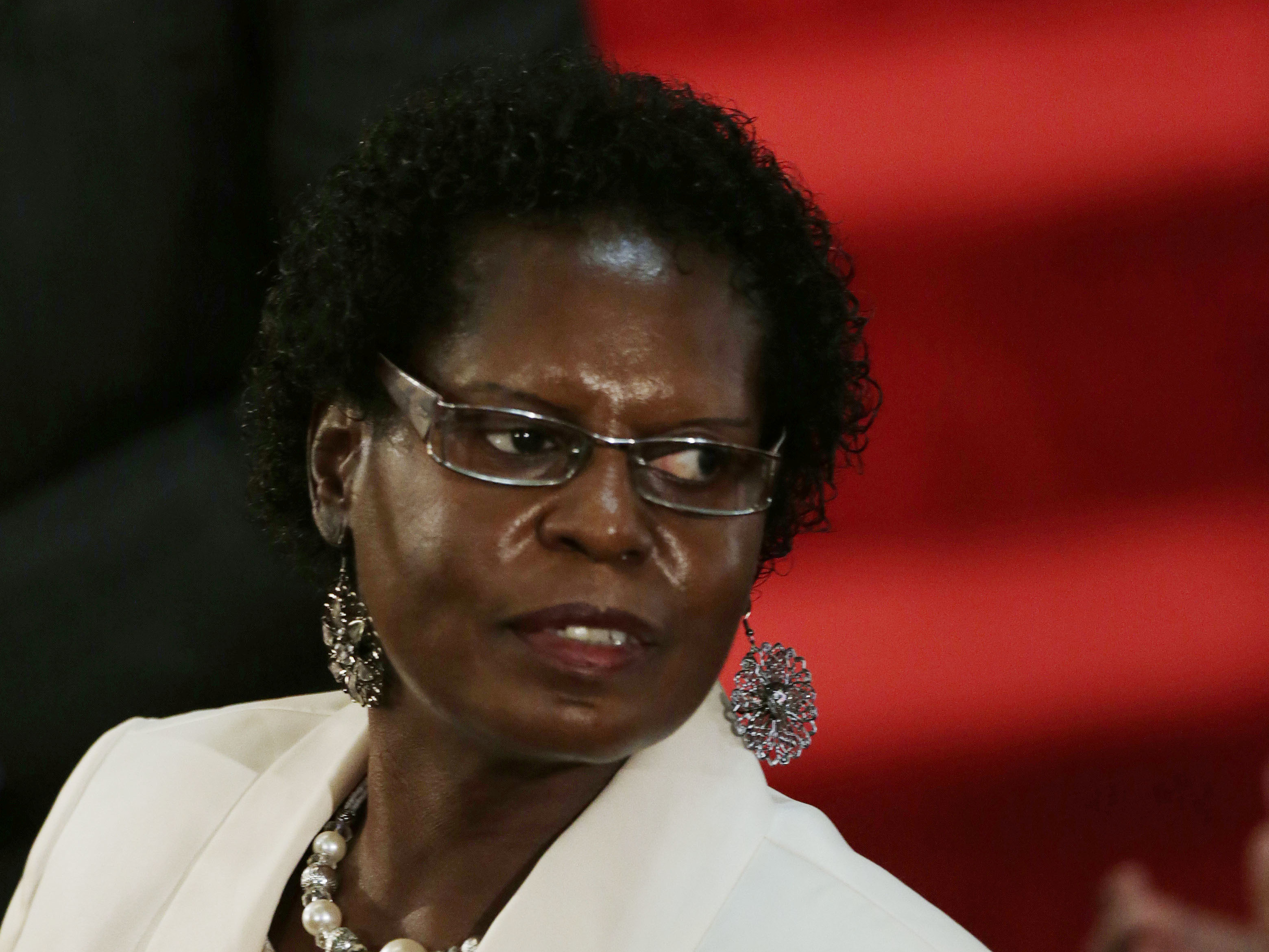 caption: Bombing victim Sarah Collins Rudolph, pictured in 2013, argues that Ku Klux Klan members who attacked the 16th Street Baptist Church in Birmingham, Ala., in 1963 were "inspired and motivated by then-Gov. [George] Wallace's racist rhetoric."