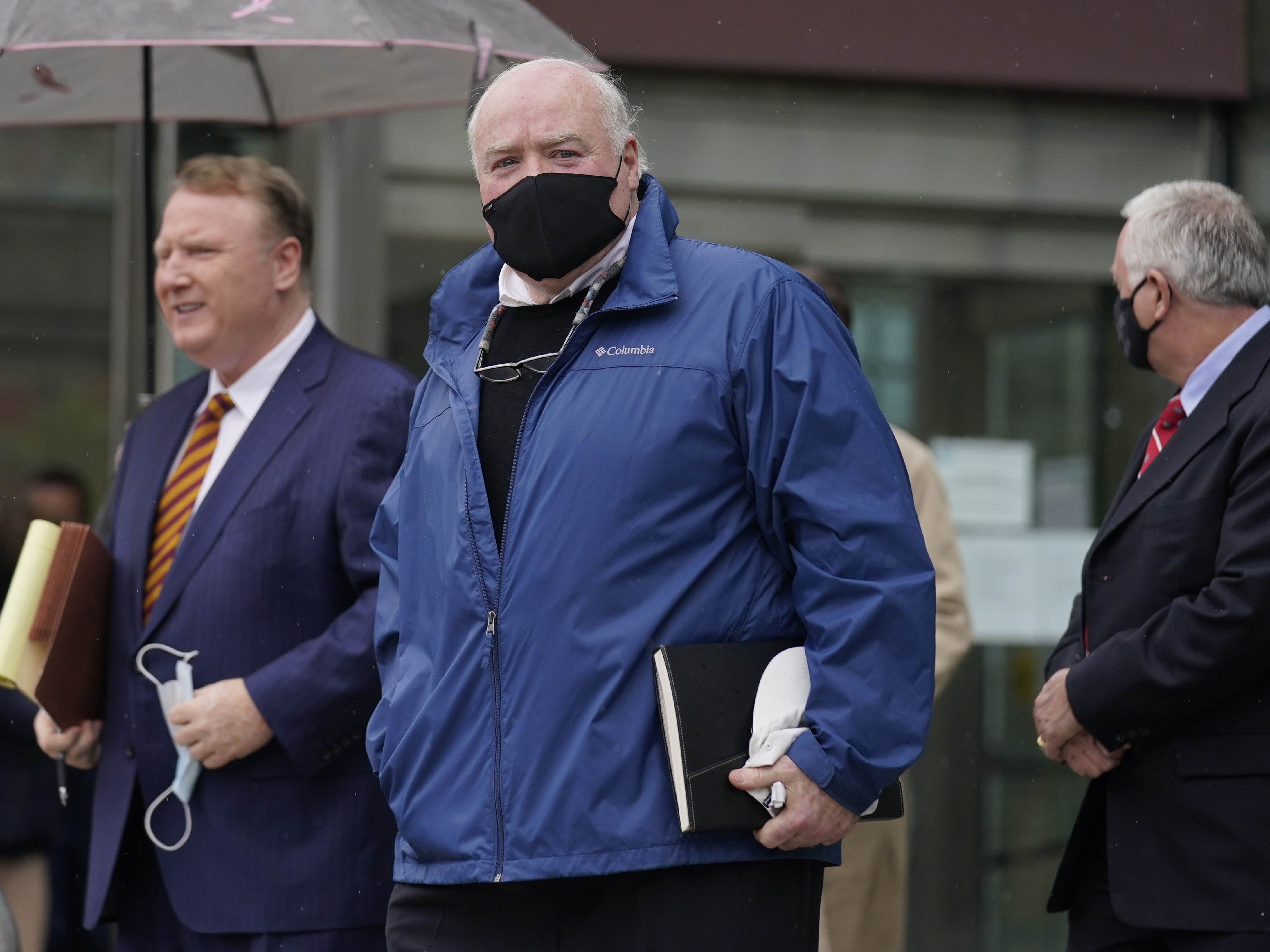 caption: A Connecticut prosecutor says the Kennedy cousin Michael Skakel, shown here, will not face a second trial in the 1975 murder of teenager Martha Moxley in Greenwich.