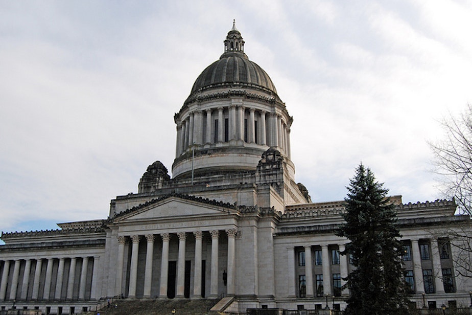 caption: Washington State Legislature.