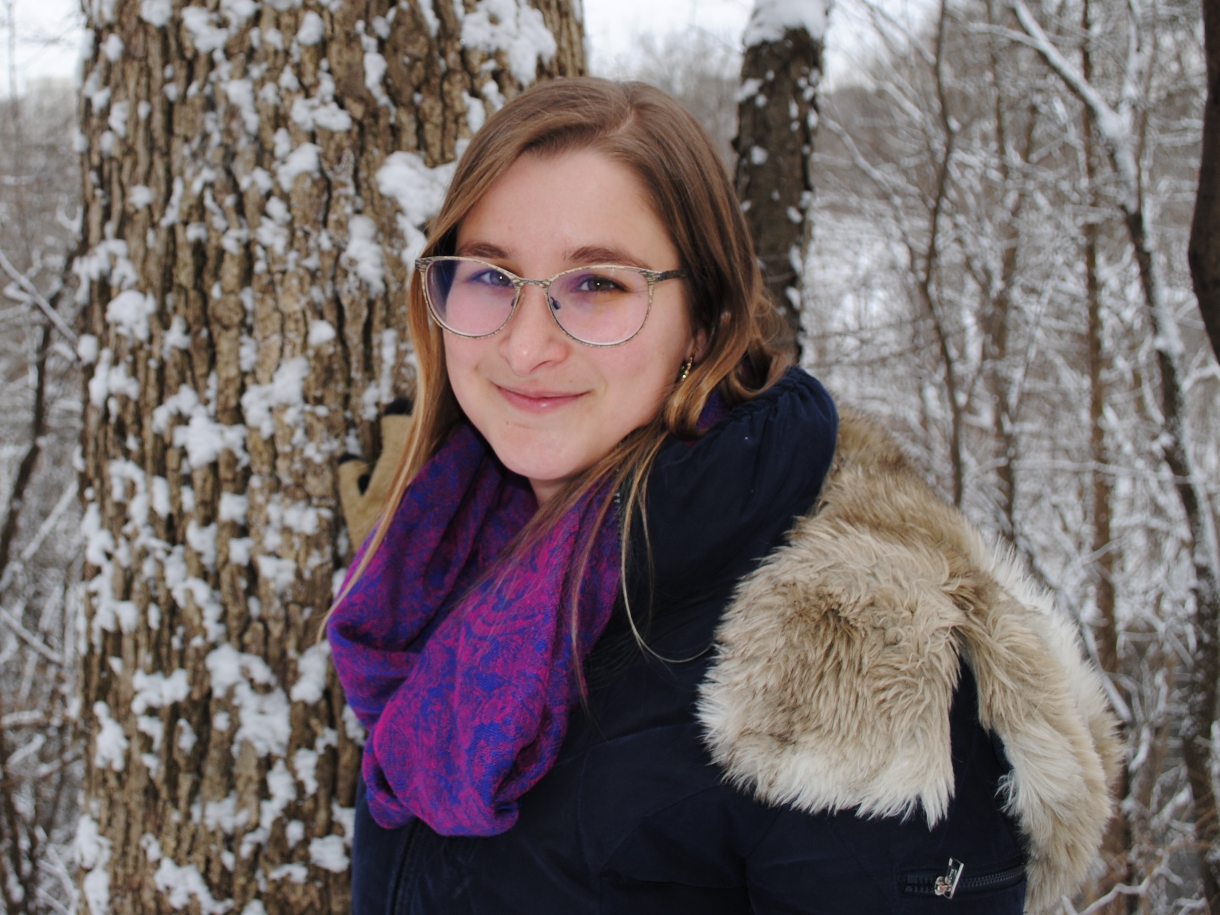 caption: After a car crash, Lilah Clevey was comforted by an unlikely stranger.
