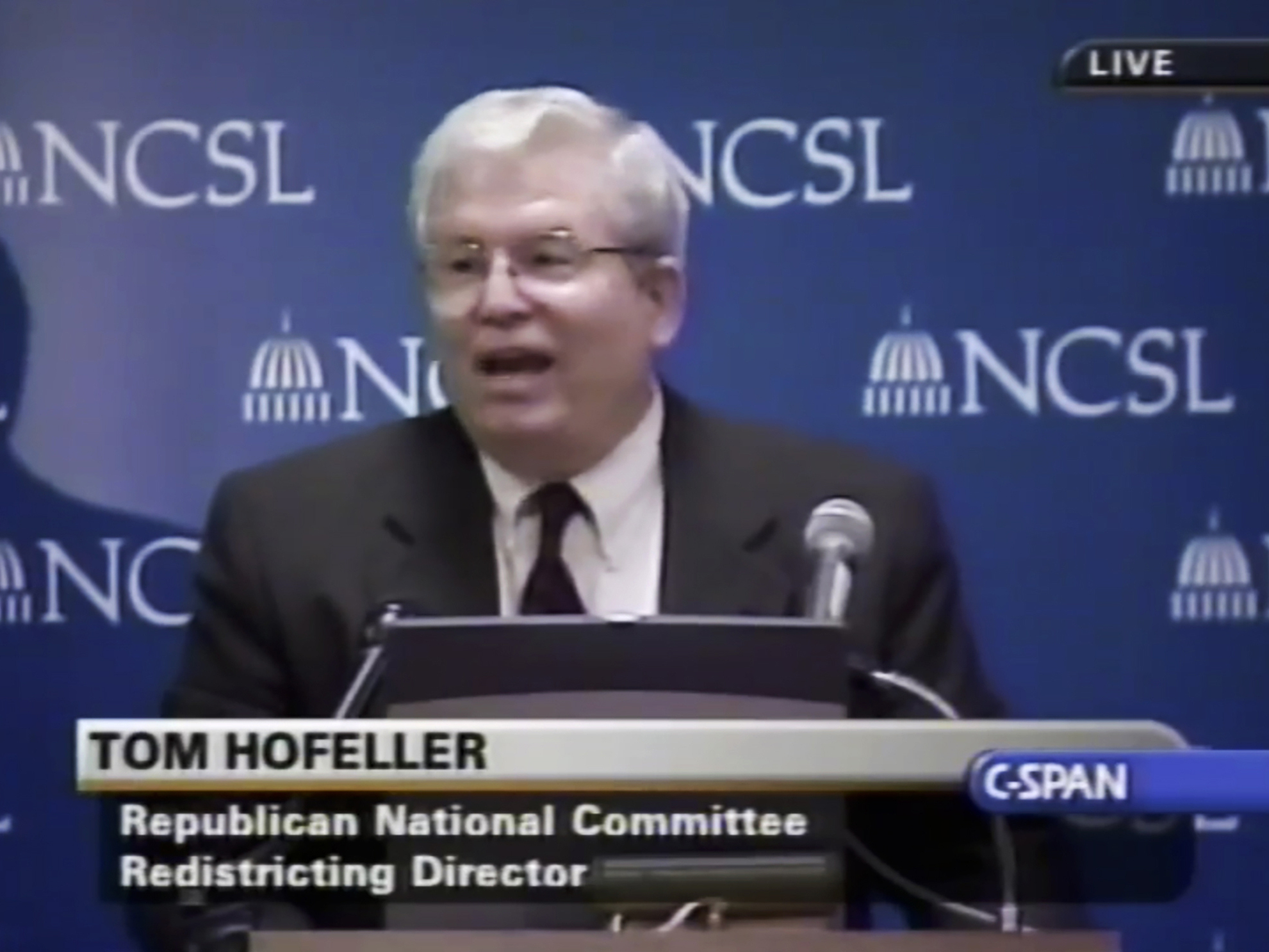 caption: GOP strategist Thomas Hofeller had concluded in a 2015 study that adding a citizenship question would help redraw state and local voting districts in a way that would be "advantageous to Republicans and Non-Hispanic Whites."