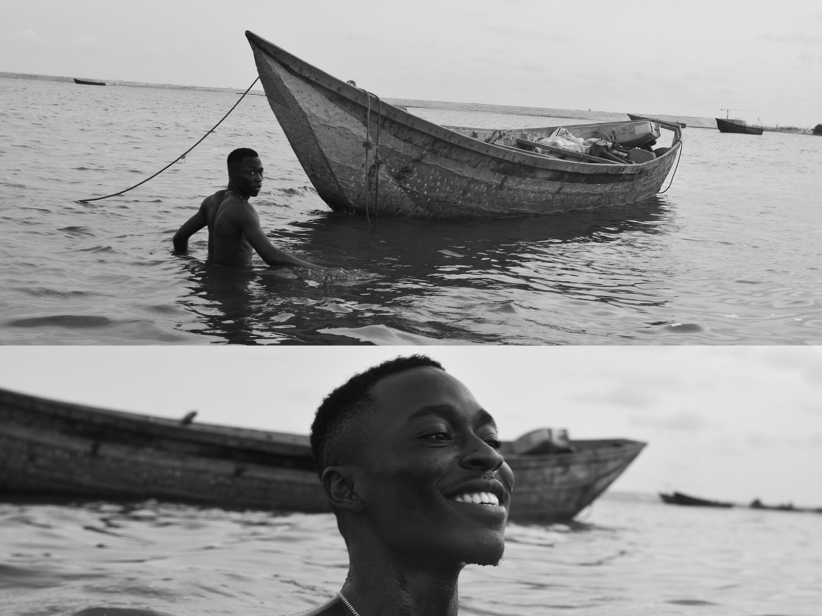 caption: <em>Untitled</em>, 2021. Self-portrait of Adeolu Osibodu.