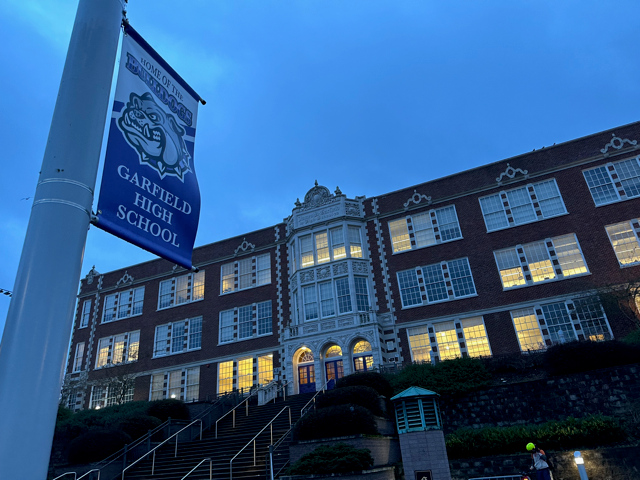 caption: Garfield High School