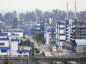 caption: An FDA inspection of this Ranbaxy facility in Toansa, Punjab, India, in 2014, revealed drug quality testing violations, resulting in the FDA prohibiting Ranbaxy from marketing drugs in the U.S. that were manufactured at this plant.