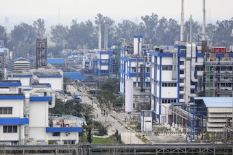 caption: An FDA inspection of this Ranbaxy facility in Toansa, Punjab, India, in 2014, revealed drug quality testing violations, resulting in the FDA prohibiting Ranbaxy from marketing drugs in the U.S. that were manufactured at this plant.
