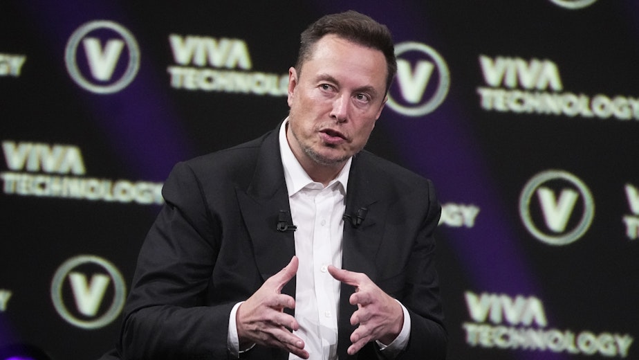 caption: Elon Musk, who owns X, is set to start charging new users of the platform $1 in the Philippines and New Zealand in an effort aimed at curbing bots.