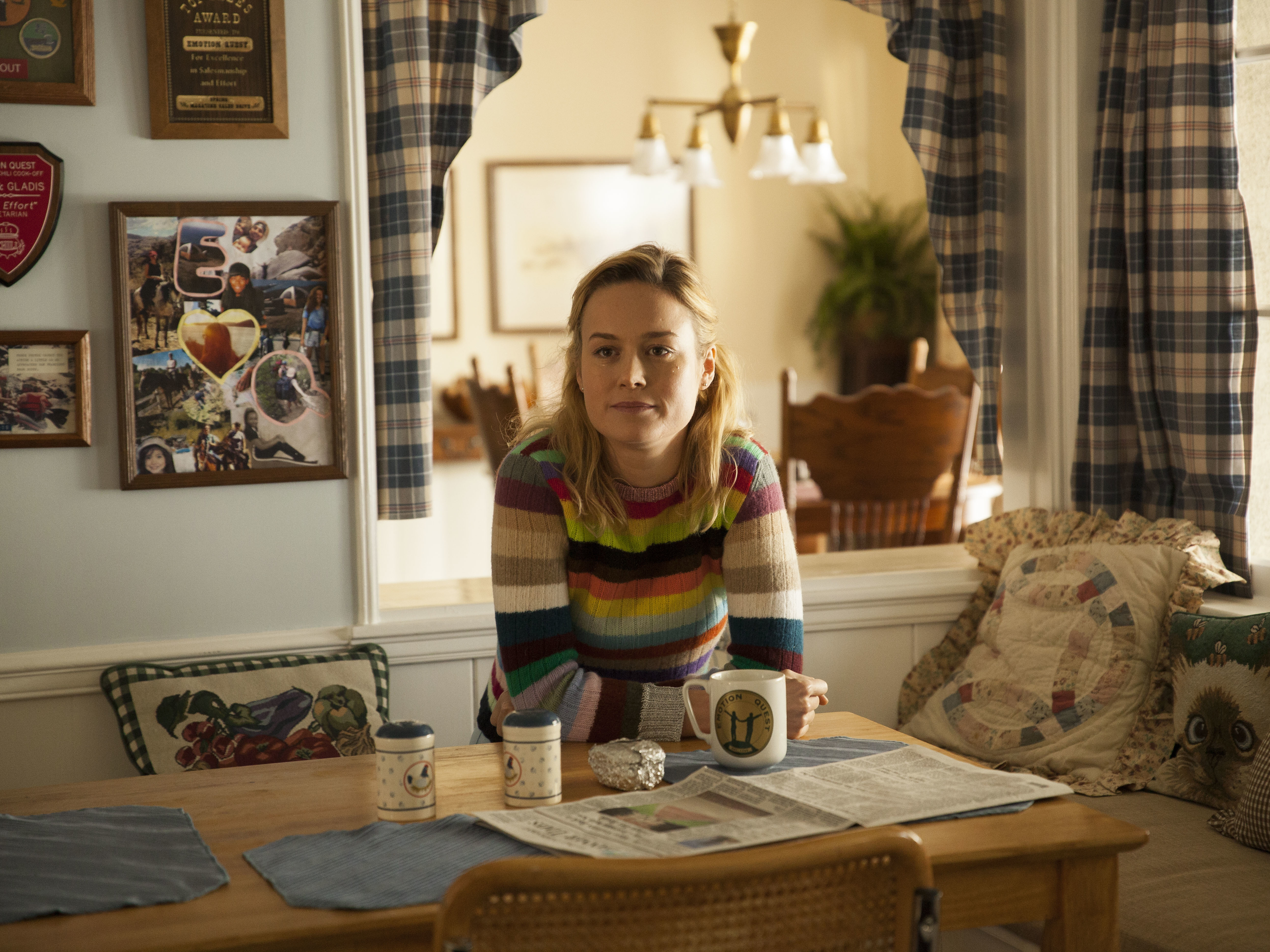 caption: <em></em>Brie Larson stars in her directorial debut <em>Unicorn</em> <em>Store</em>:<em> </em>a film about a woman, a store, and glitter.