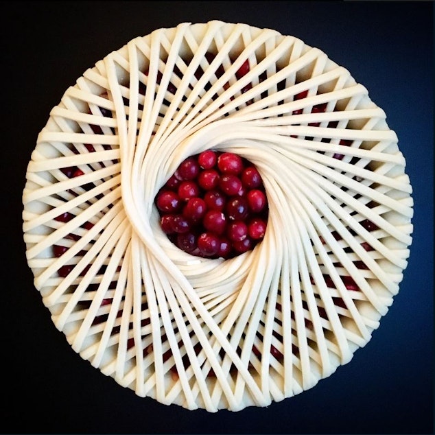 caption: Cranberry pie