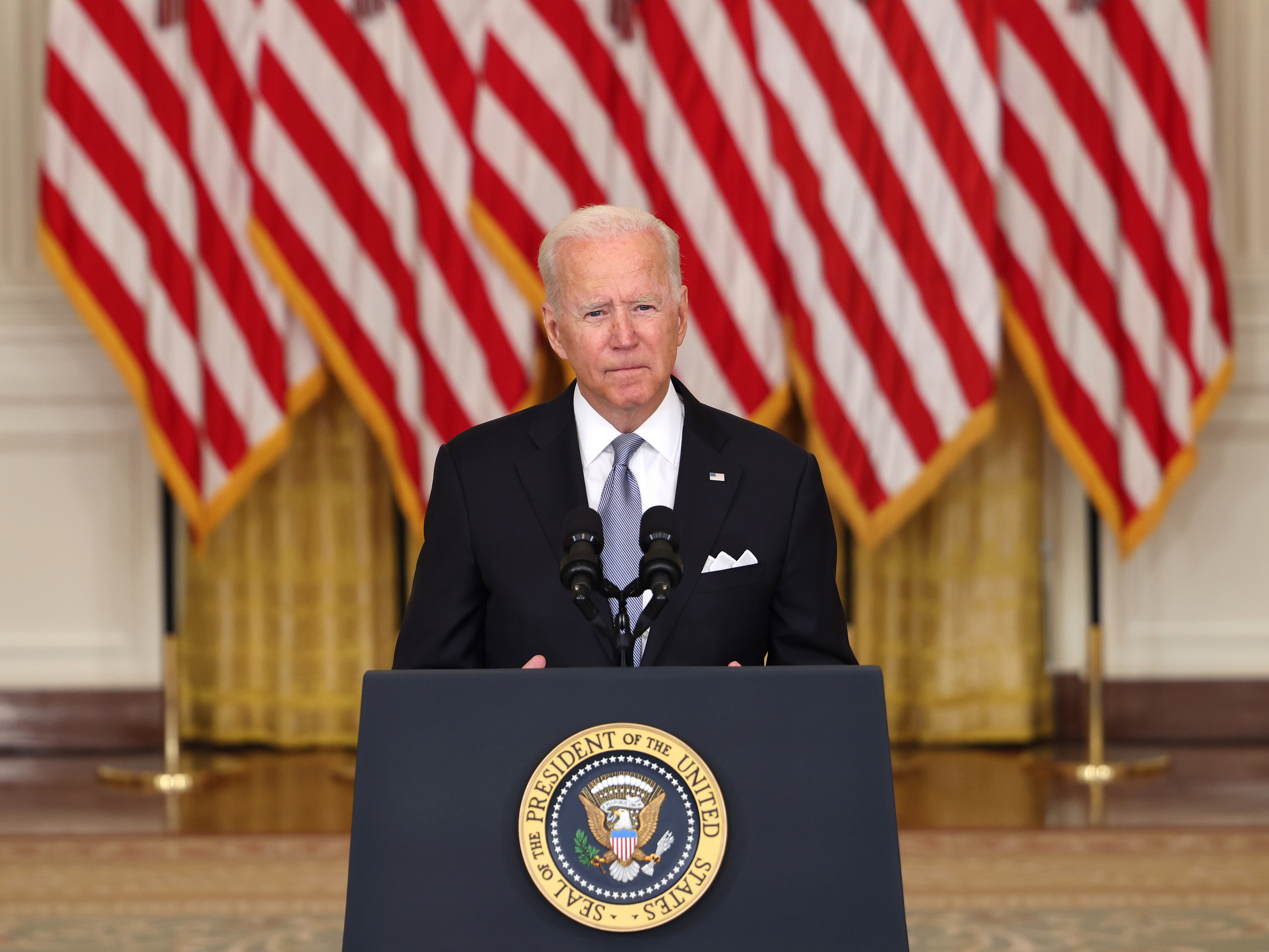 caption: President Biden will deliver his second speech on Afghanistan this week, with remarks Friday afternoon about evacuation efforts in Kabul.