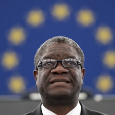 caption: Dr. Denis Mukwege, a gynecologist in the Democratic Republic of the Congo, treats victims of rape, tending to their physical and emotional needs. The 2018 Nobel Peace Prize has been awarded to Mukwege and to Nadia Murad for their efforts to combat wartime sexual assault.