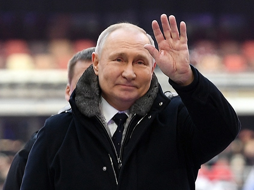 caption: Russian President Vladimir Putin on Wednesday.