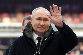 caption: Russian President Vladimir Putin on Wednesday.