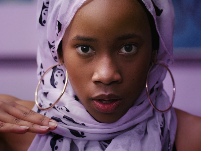 caption: Summer (Zoe Renee) comes to terms with her mother's new faith in <em>Jinn</em>, one of only a handful of films to deal with the experience of being young, female and black in America.