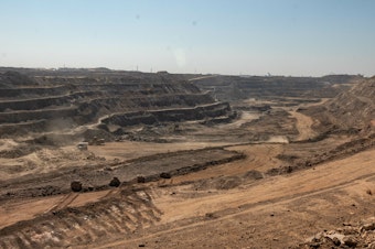 caption: Tenke Fungurume Mine, one of the largest copper and cobalt mines in the world, is owned by Chinese company CMOC, in southeastern Democratic Republic of Congo. Minerals like cobalt are important components of electric vehicle batteries, but mines that produce them can hurt the environment and people nearby.